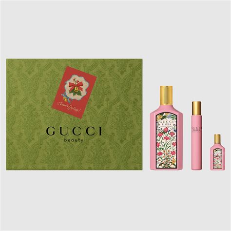 gucci flora holiday gift set|Gucci Flora gorgeous gift set.